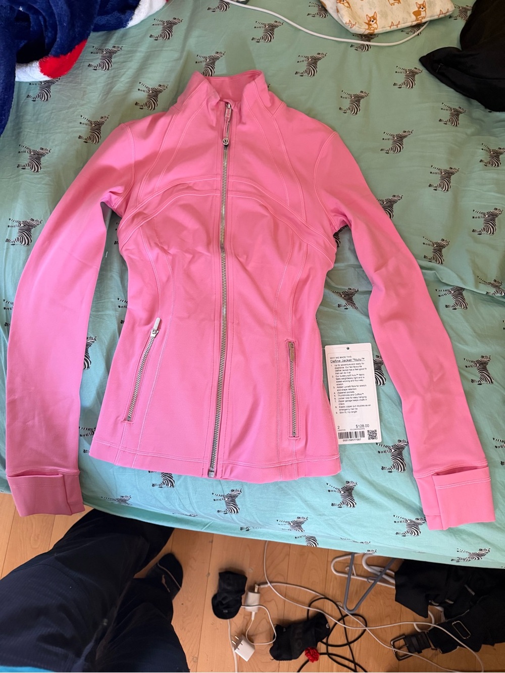lululemon athletica Candy Cloud Define jacket Zip-Up size 2 - NEW WITH TAGS